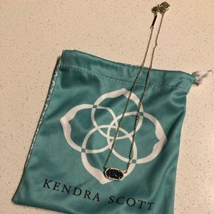 Kendra Scott Gold Elisa Pendant Necklace BlueDrusy